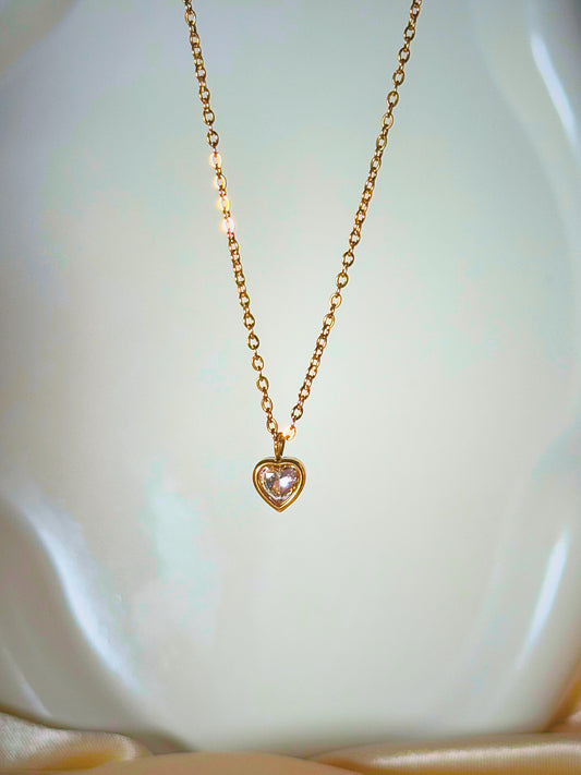 Stone Heart Pendant