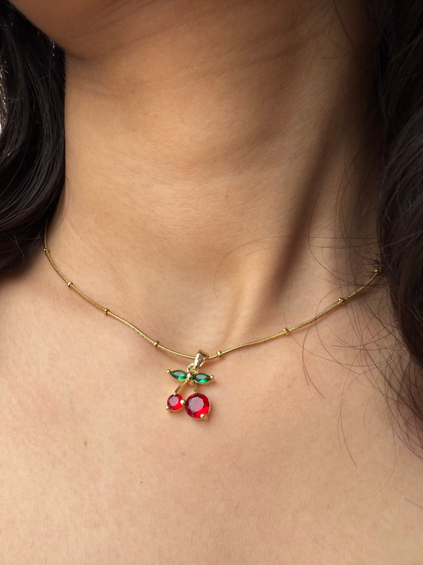 Red Cherry Pendant