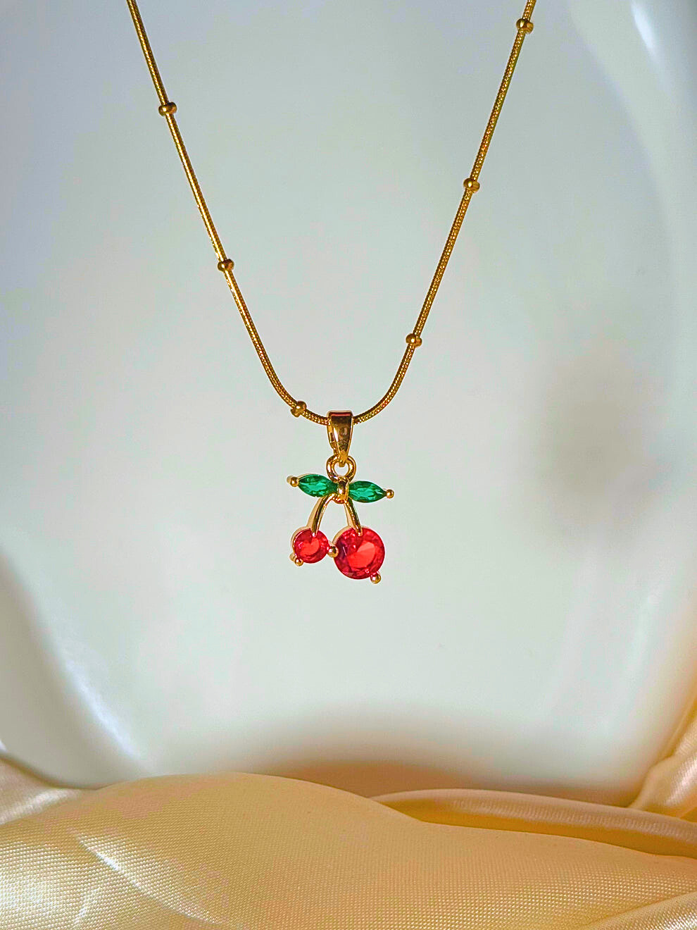 Red Cherry Pendant